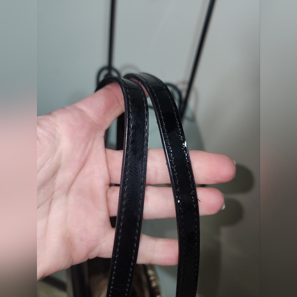 Kate Spade New York "Let Sparkles Fly" Black Fireworks Large Tote Purse - Picture 6 of 10